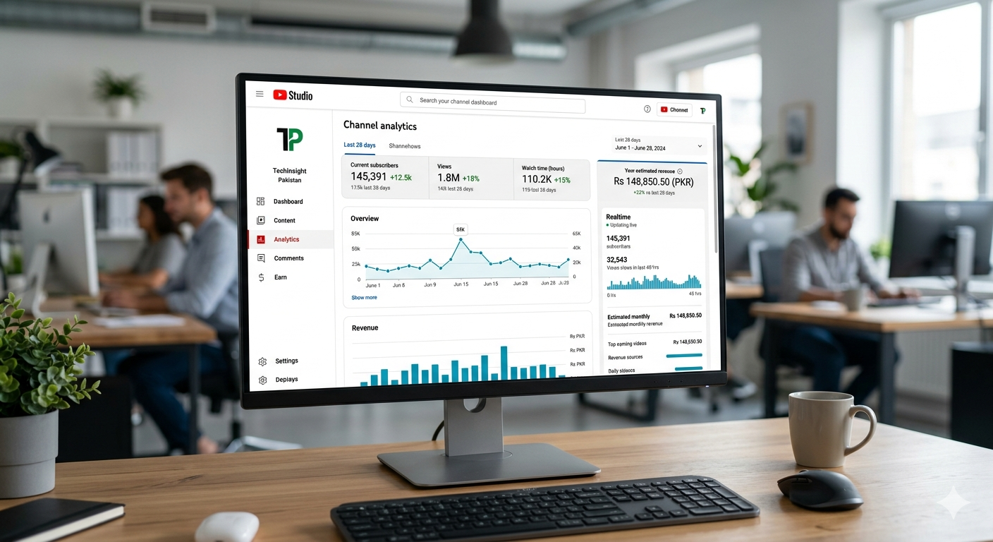 YouTube Earning Pakistan